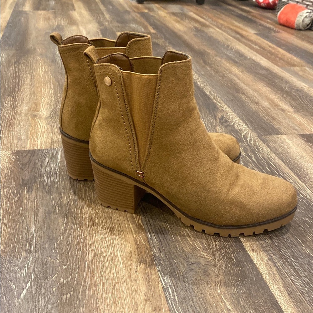 Tan Booties